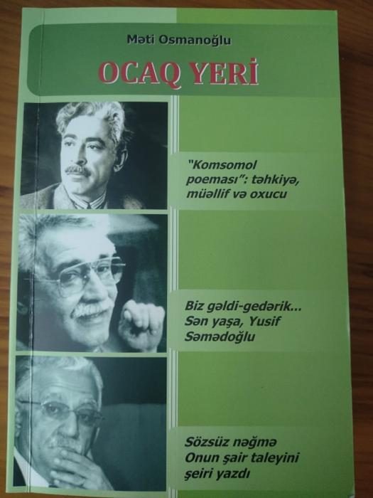Məti Osmanoğludan yeni kitab<b style="color:red"></b>