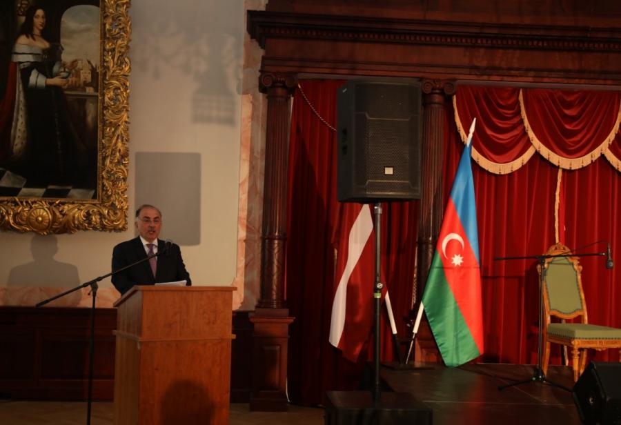 Riqada Azərbaycan Xalq Cümhuriyyətinin 101-ci ildönümü qeyd edildi - <b style="color:red">Fotolar </b>
