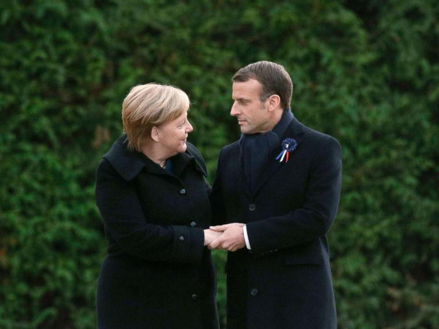 Makron və Merkel arasında görüş keçiriləcək<b style="color:red"></b>