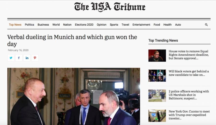 “The USA Tribune”: Münxendə söz dueli və onun qalib “revolveri”<b style="color:red"></b>