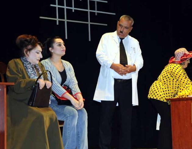 Mingəçevir Teatrının "Caninin etirafı" ilə Bakıya ilk qastrolu - <b style="color:red">Foto</b>
