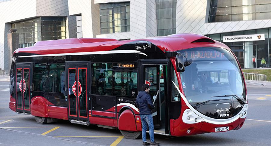 Avtobuslarda yeni qaydalar tətbiq edildi<b style="color:red"></b>
