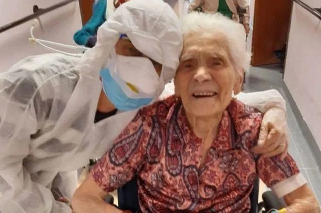 İtaliyada 104 yaşlı qoca iki ölümcül virusa qalib gəldi<b style="color:red"></b>