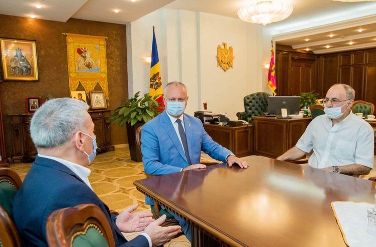 Moldova Prezidenti Azərbaycan və Ermənistanın diaspor nümayəndələri ilə görüşdü<b style="color:red"></b>