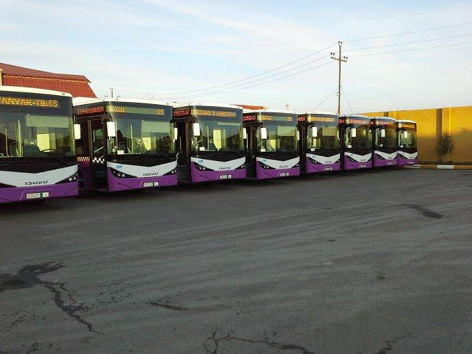 Bənövşəyi avtobuslar sabahdan xəttə buraxılacaq<b style="color:red"></b>