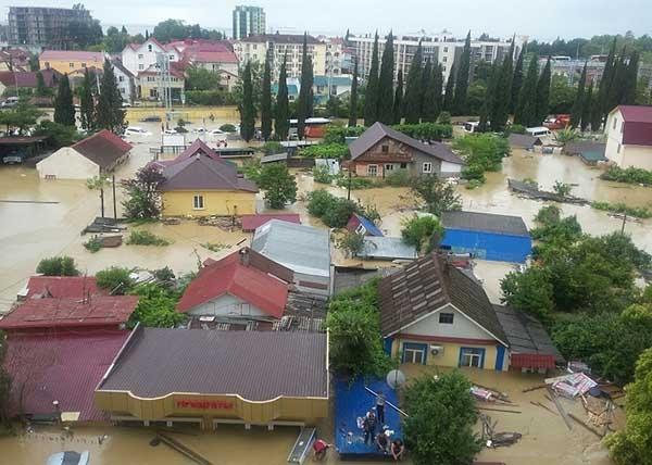 Rusiyada daşqınlar nəticəsində 400-dən çox evi su basıb<b style="color:red"></b>