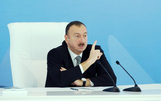 Azərbaycan prezidenti: “O adam həbs ediləcək, atası işdən qovulacaq”<b style="color:red"> (VİDEO)</b>