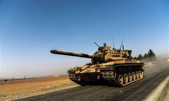 Türkiyə tankları Suriyaya girdi<b style="color:red"></b>
