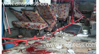 Bakıda sərnişin avtobusu yük maşınına çırpıldı, yaralılar var<b style="color:red"></b>