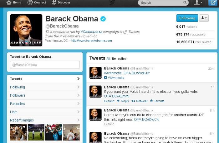 Obamanın tviti rekord qırdı<b style="color:red"></b>