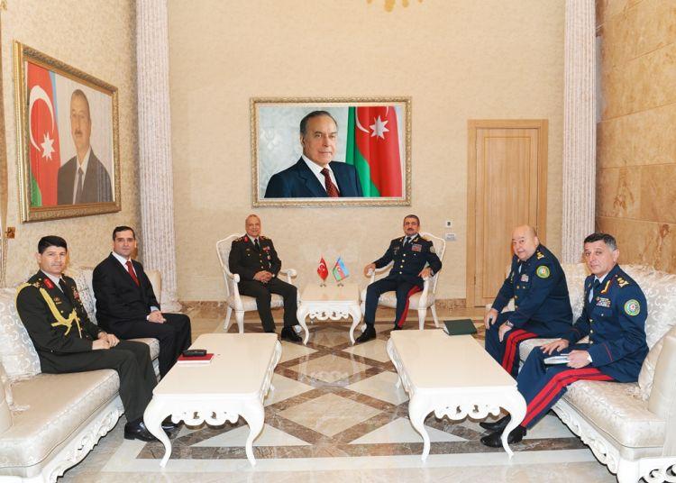 Elçin Quliyev Türkiyə Silahlı Qüvvələrinin generalı ilə görüşdü