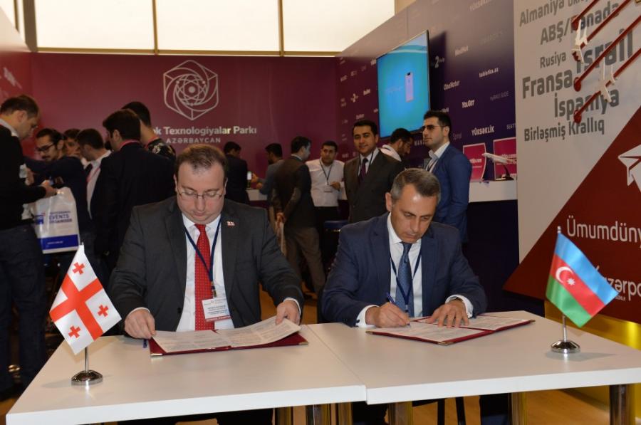 Gürcüstanla startapların inkişafı üzrə memorandum imzalandı