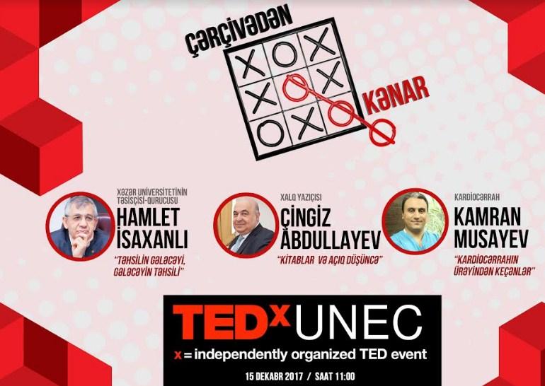 TEDxUNEC konfransı: “Çərçivədən kənar”