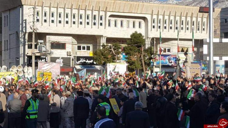 İranın müxtəlif şəhərlərində iğtişaşlara qarşı yürüşlər keçirilir