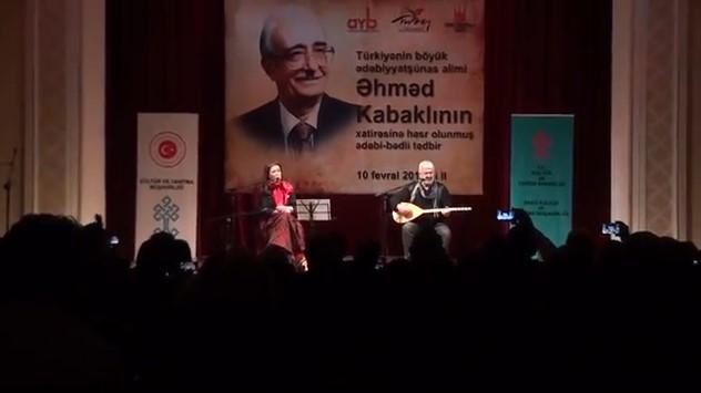 Əsəd Kabaklı ilə Mehriban Zəkinin birgə çıxışı böyük maraq doğurdu - Video