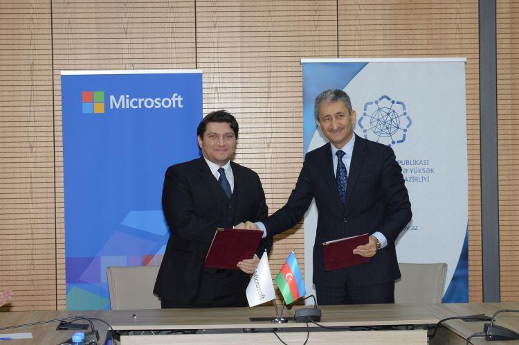 Elektron Təhlükəsizlik Xidməti "Microsoft"la memorandum imzaladı