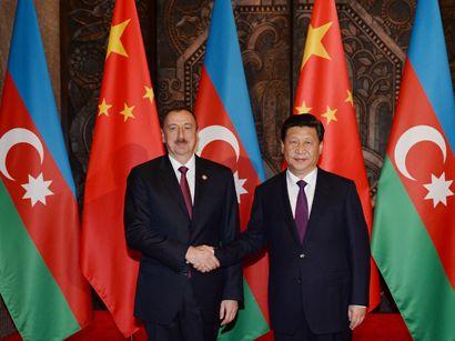 Çin lideri Azərbaycan prezidentini təbrik etdi