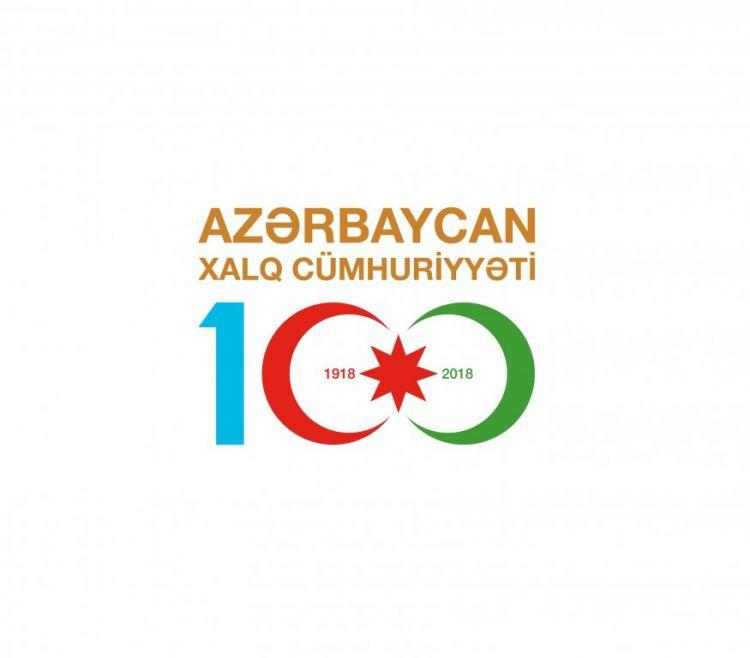 “Azərbaycan Xalq Cümhuriyyəti 100” loqotipi hazırlandı 