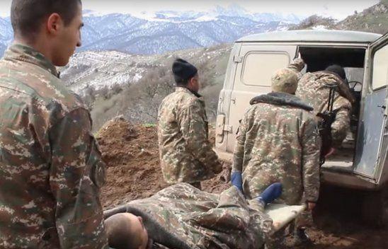 Ermənistan ordusunun hərbçisi döyüş postunda ölü tapıldı 