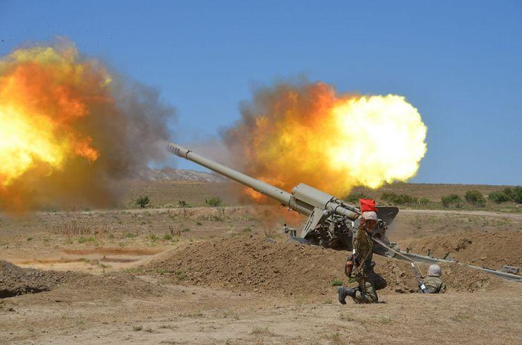 Raket və artilleriya birləşmələri praktiki atışlar icra etdi 