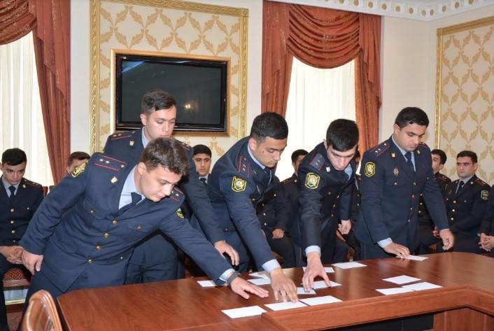Polis Akademiyasının 34 məzunu vəzifəyə təyin edildi 