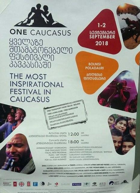 Azərbaycan musiqiçiləri "One Caucasus-2018" festivalında 
