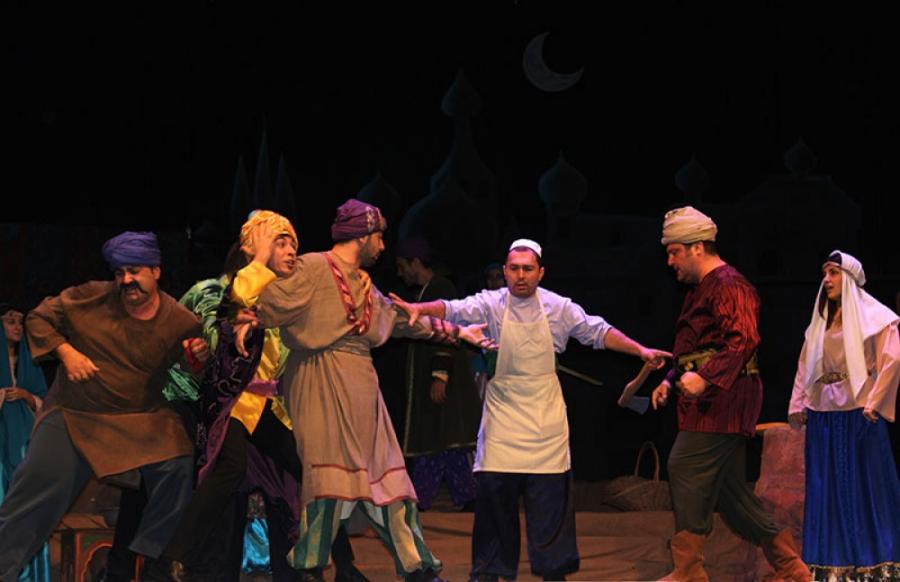 Musiqili Teatrda premyera - "Bağdadda bir gün"