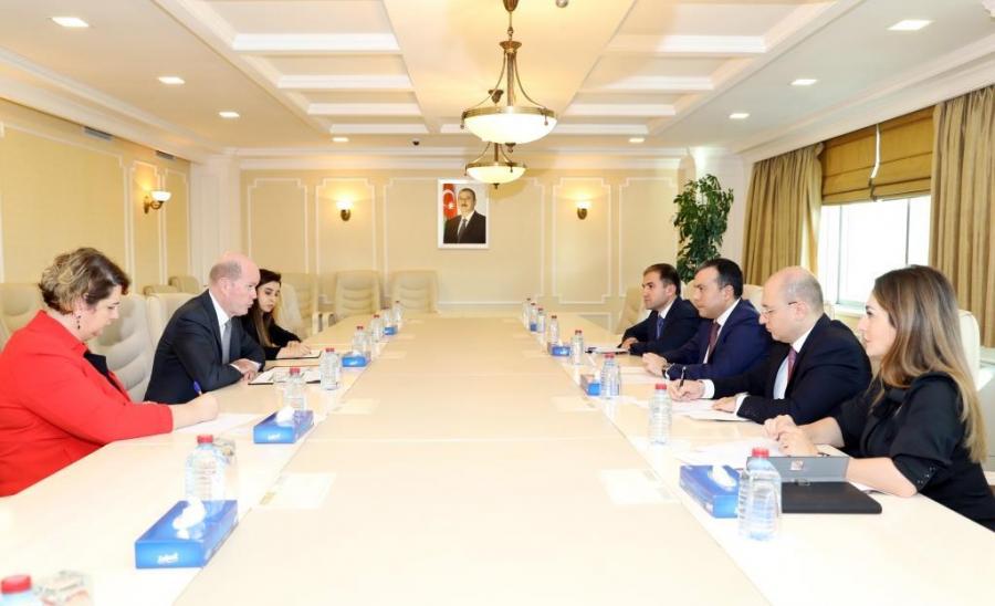 Sahil Babayev BP-nin regional prezidenti ilə görüşdü