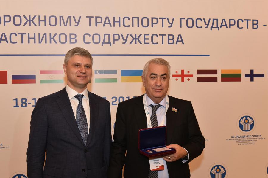Cavid Qurbanov Moskvada medalla təltif olundu