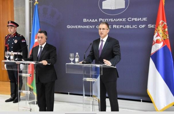 Ramil Usubov Serbiya prezidenti ilə görüşdü