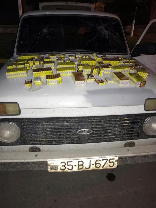 Gürcüstandan gələn avtomobildə külli miqdarda pirotexniki vasitə aşkarlandı