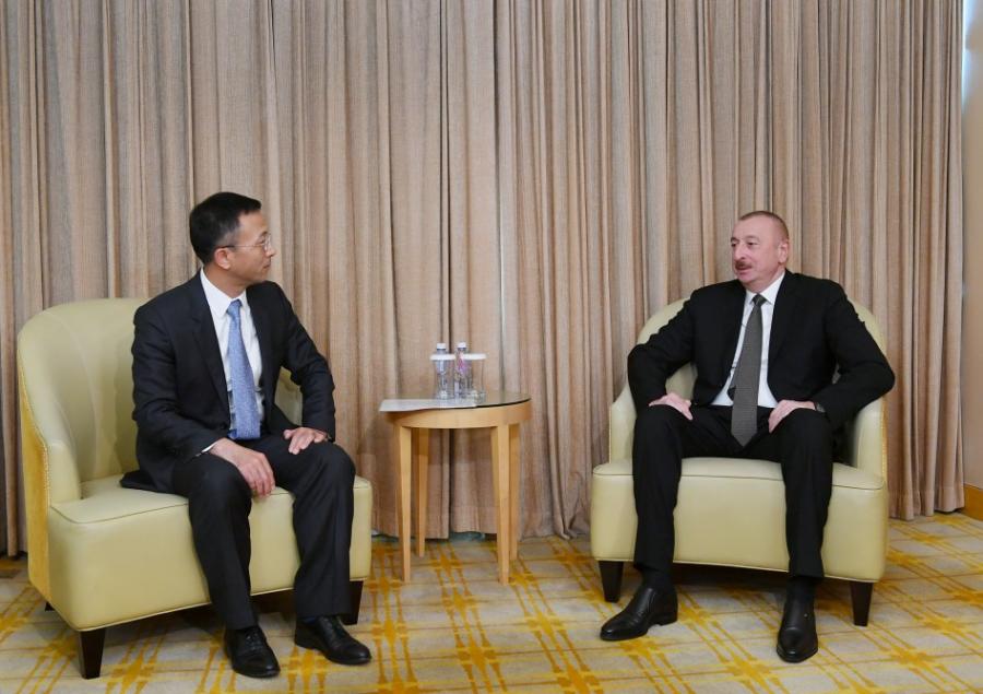 İlham Əliyev “China National Electric Engineering” şirkətinin prezidenti ilə görüşüb - Yenilənib