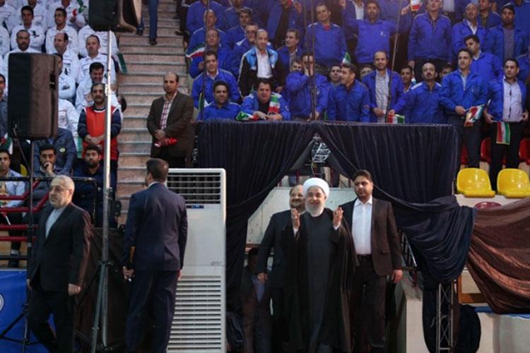 Ruhani: “ABŞ-ın qanunsuz sanksiyalarının məqsədi xalqa təzyiqləri artırmaqdır”