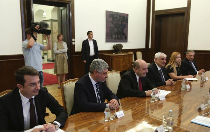 Kamal Abdulla Serbiya prezidenti ilə görüşüb