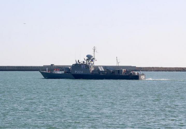 Rusiya və İran hərbi gəmiləri Bakı limanını tərk etdi