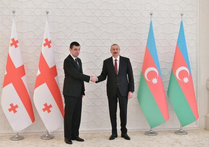 Prezident Gürcüstan baş nazirini qəbul etdi