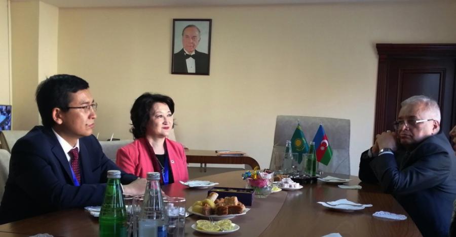 Qazaxıstan nümayəndələri Bakı Xoreoqrafiya Akademiyasında 