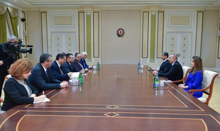 Prezident Bolqarıstan daxili işlər nazirini qəbul etdi
