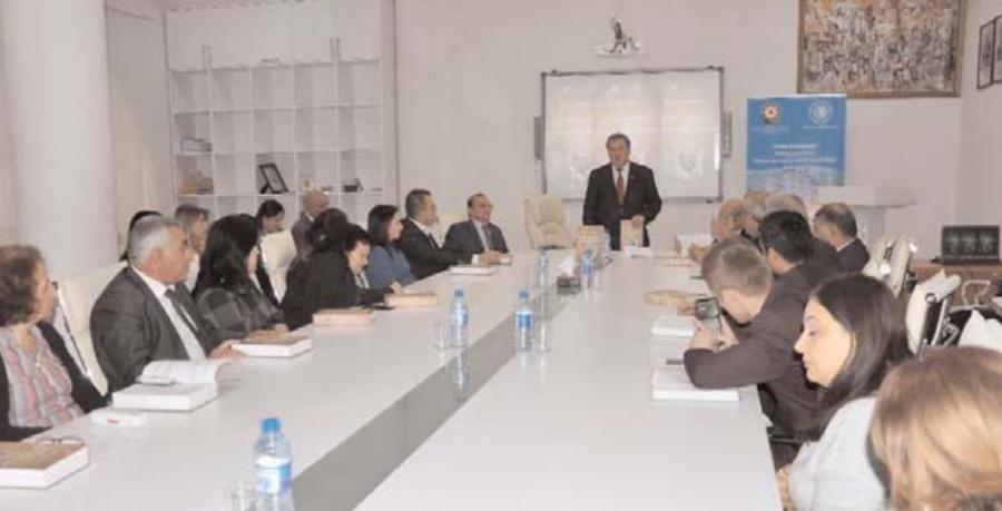 "Qədim Ön Asiya və Ön Qafqaz türk tayfaları" kitabının təqdimatı olub