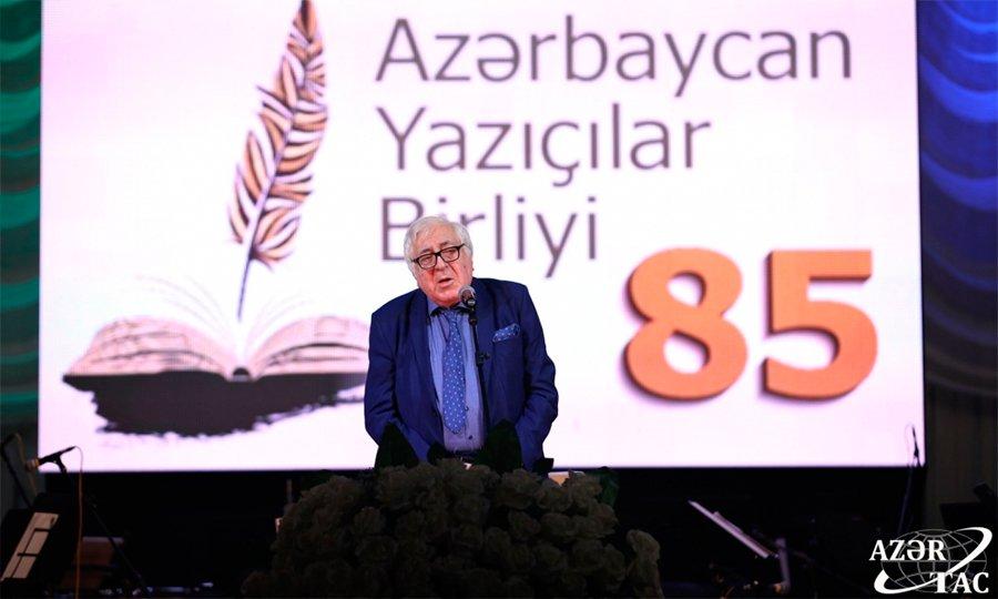 Azərbaycan Yazıçılar Birliyinin 85 illiyi qeyd edilib - Fotolar 