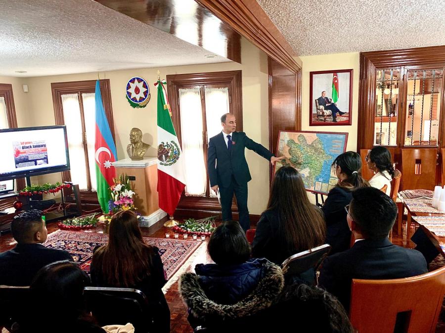 Meksika Deputatlar Palatasında “20 Yanvar” faciəsi qurbanlarının xatirəsi anılıb