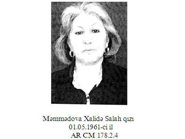 13 il əvvəl əfv olunan qadın yenidən axtarışa verilib