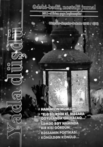 "Yada düşdü"nün yeni sayı