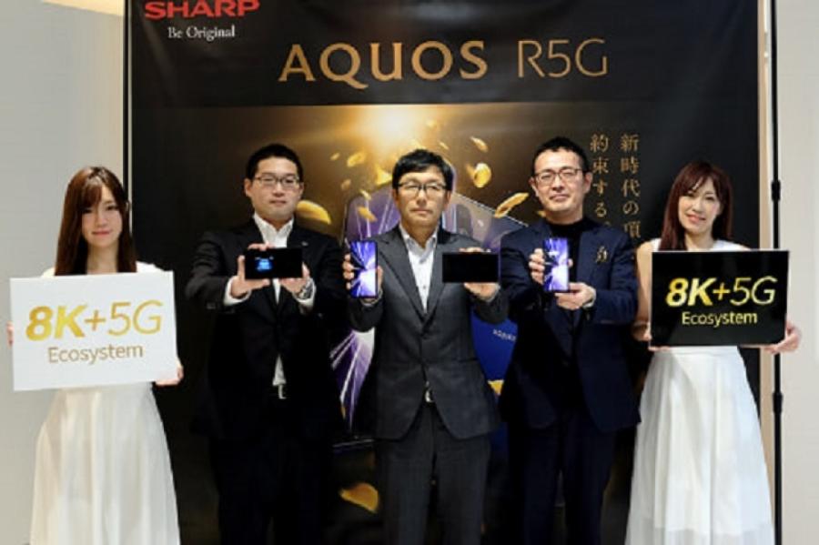 Yaponiyanın “Sharp” şirkəti yeni model 5G smartfonunu təqdim edib