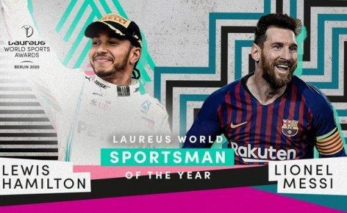 Messi və Hamilton eyni mükafatı qazandı