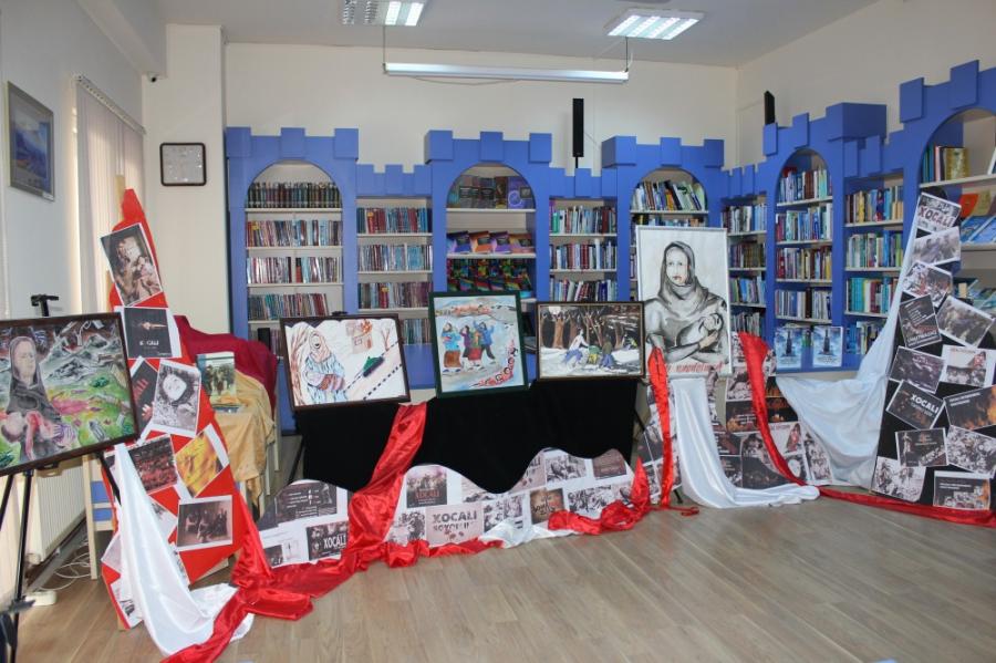 Respublika Uşaq Kitabxanası növbəti tədbirini Xocalı faciəsinə həsr edib