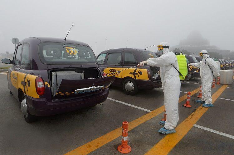 “Bakı Taksi Xidməti” MMC-nin avtomobilləri dezinfeksiya edilir