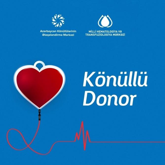 "Könüllü donor" kampaniyasına start verildi