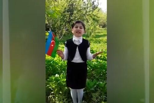 Xaldan məktəbliləri "Heydər Əliyev-97" mövzulu videoçarx hazırlayıblar