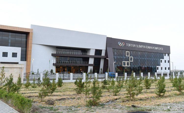 Tərtər Olimpiya İdman Kompleksinin açılışı oldu